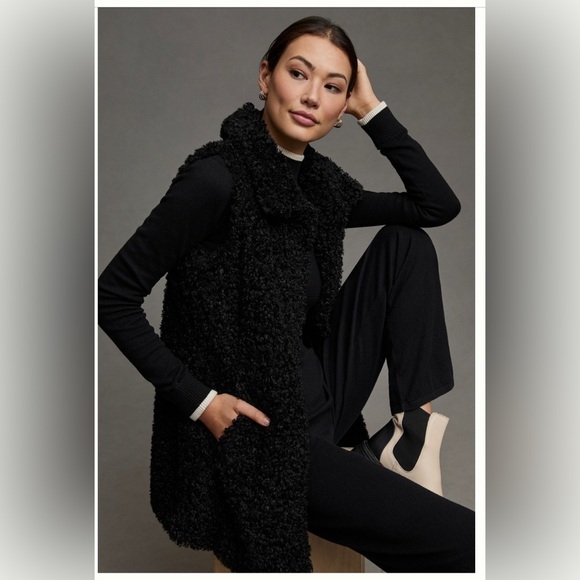 NWOT Anthropologie Vest - Picture 1 of 9